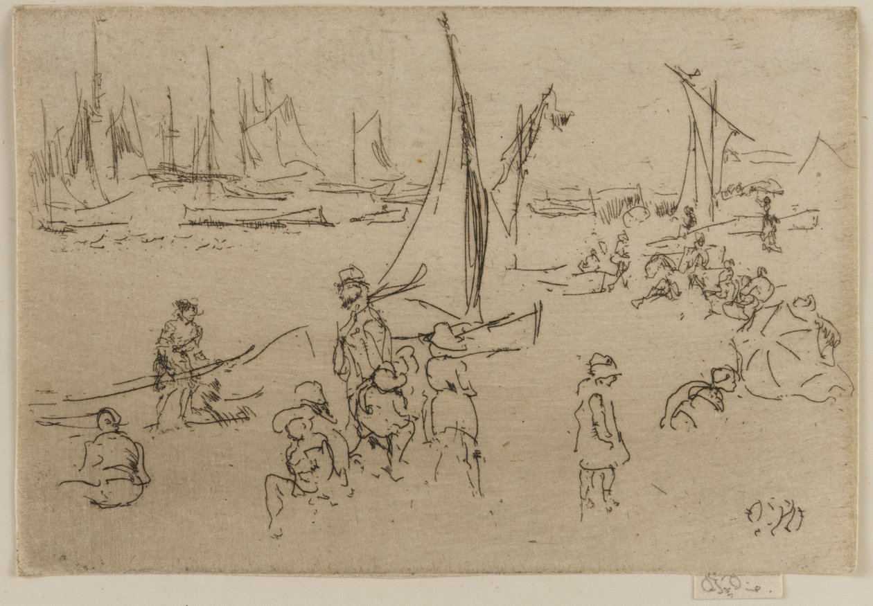 Dzieci, Portsmouth, 1887. autorstwa James Abbott McNeill Whistler