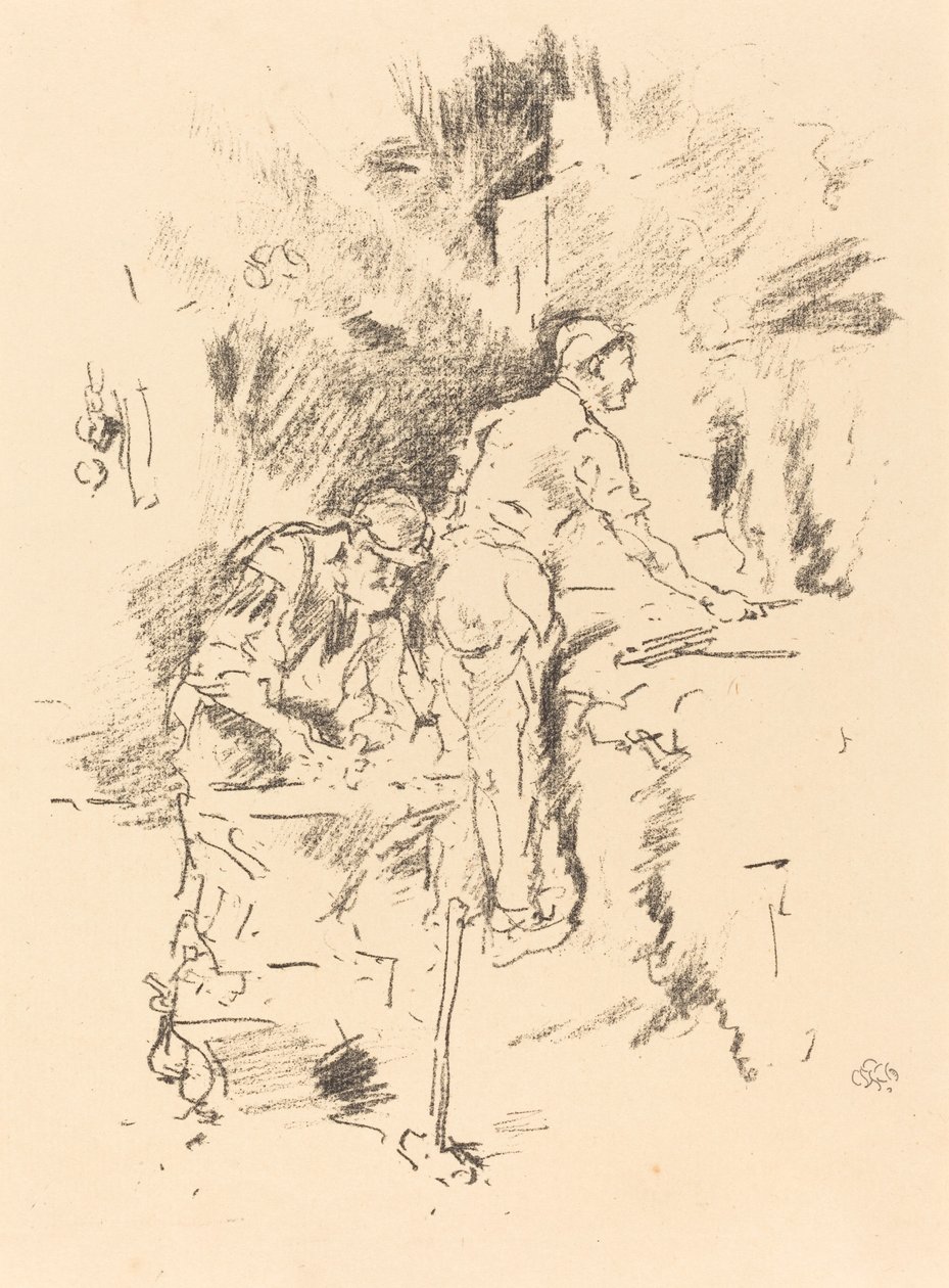 Ojciec i syn, 1895. autorstwa James Abbott McNeill Whistler