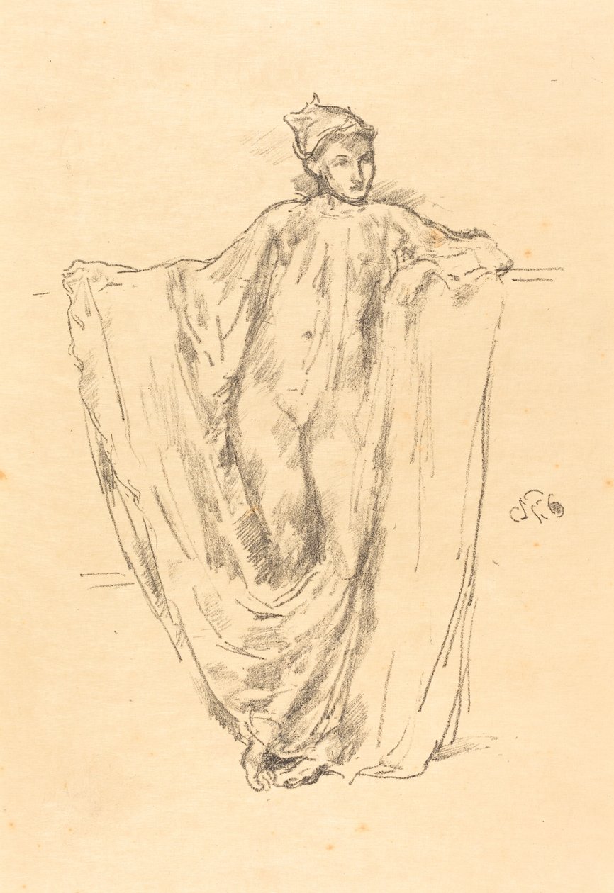 Studium postaci, 1894. autorstwa James Abbott McNeill Whistler