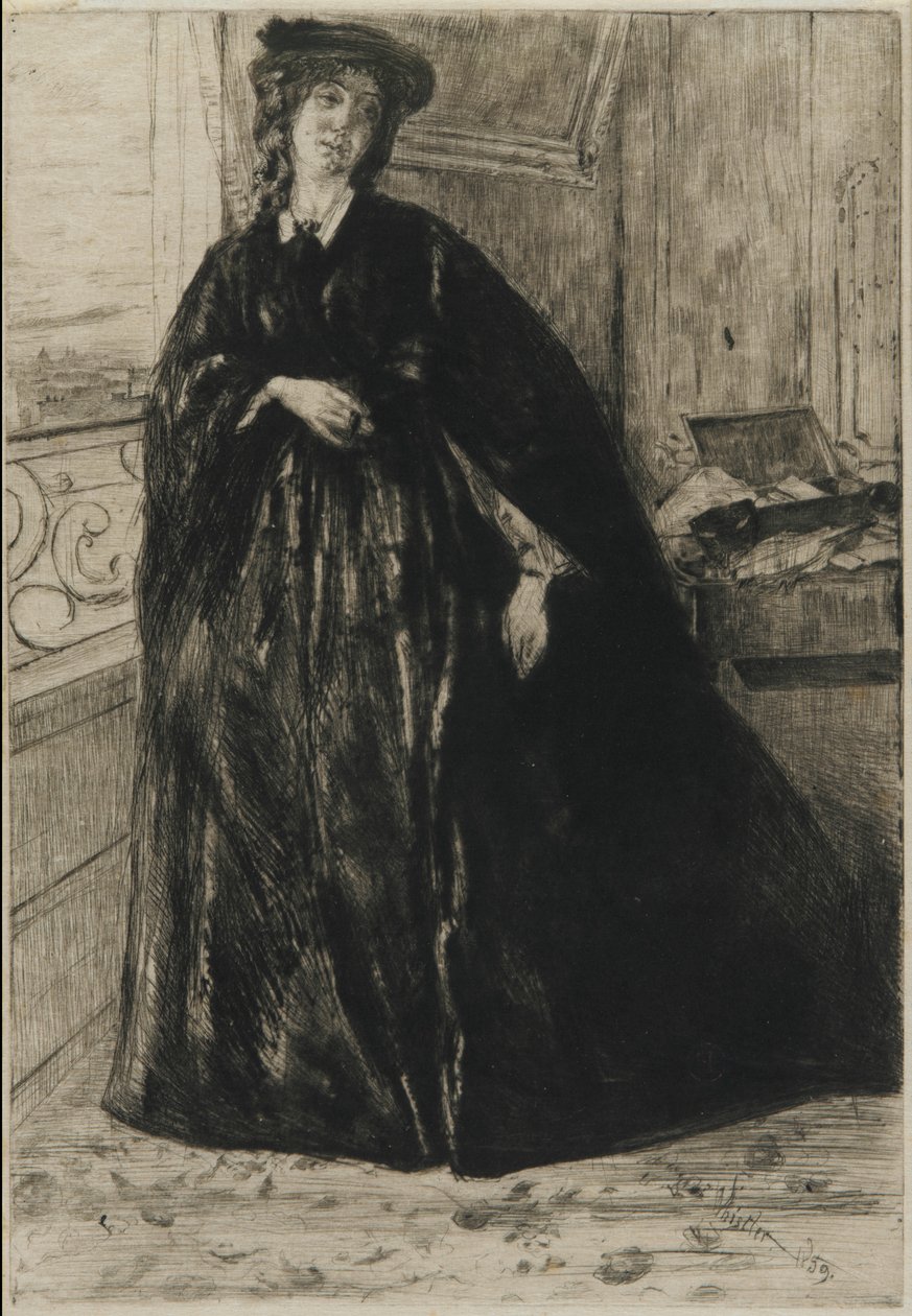 Fineta, 1859. autorstwa James Abbott McNeill Whistler