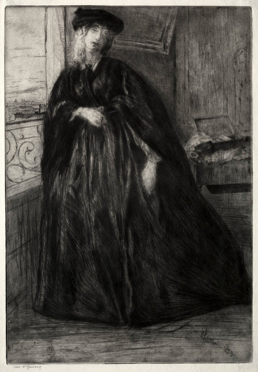 Fineta, 1859. autorstwa James Abbott McNeill Whistler