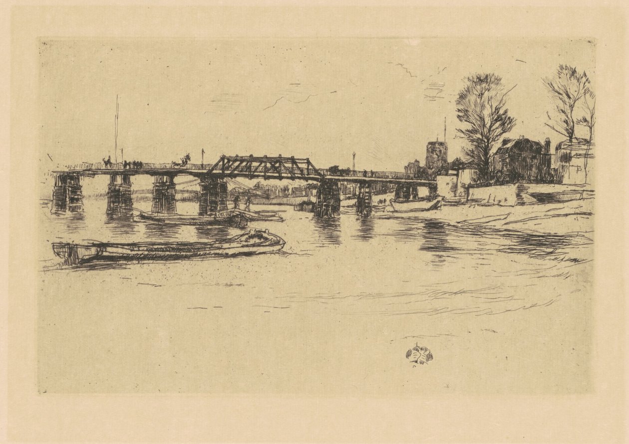 Fulham, 18781879. autorstwa James Abbott McNeill Whistler