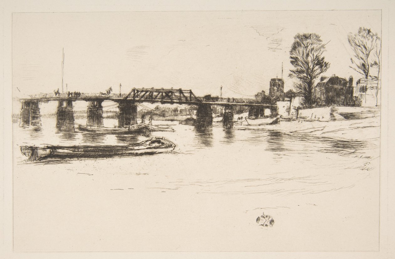 Fulham Chelsea, XX wiek. autorstwa James Abbott McNeill Whistler