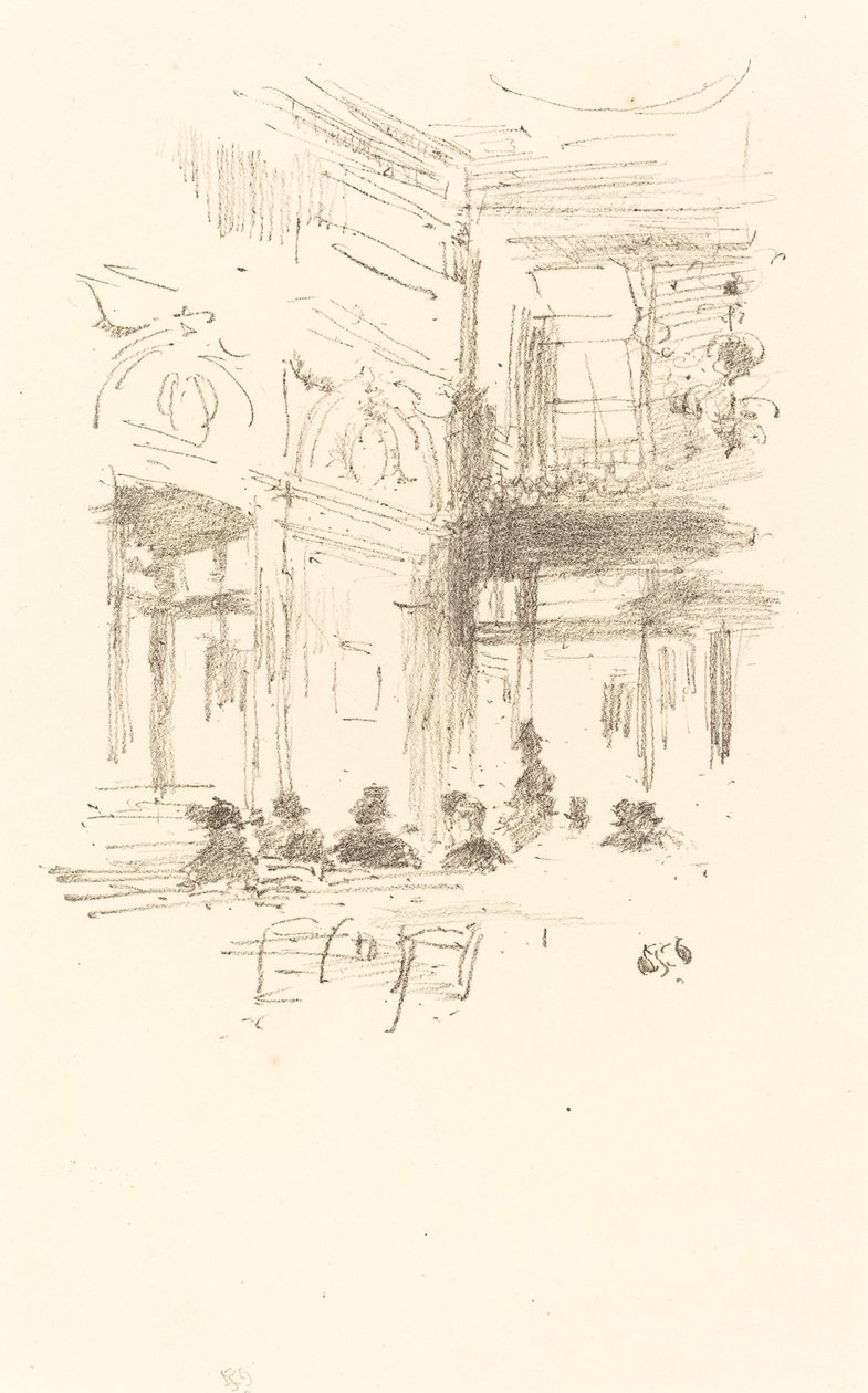 Gattiego, 1890. autorstwa James Abbott McNeill Whistler