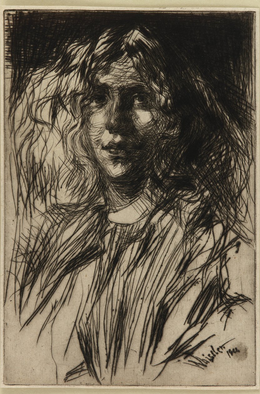 Jo, 1861. autorstwa James Abbott McNeill Whistler
