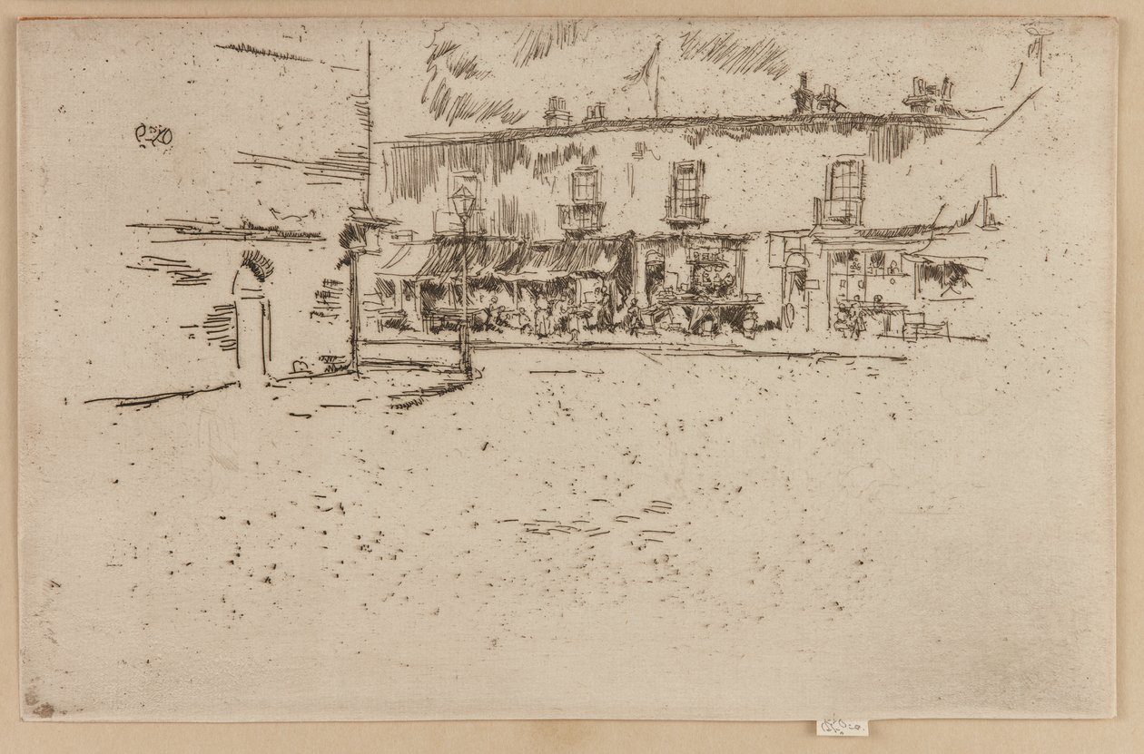 Miejsce Jubileuszu, Chelsea, 1887. autorstwa James Abbott McNeill Whistler