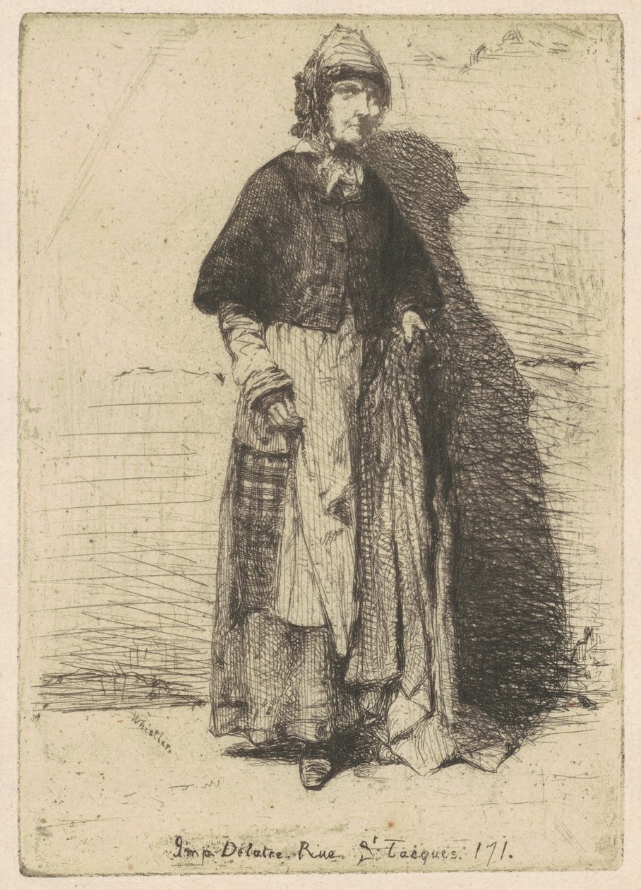 Matka Gerard, 1858. autorstwa James Abbott McNeill Whistler