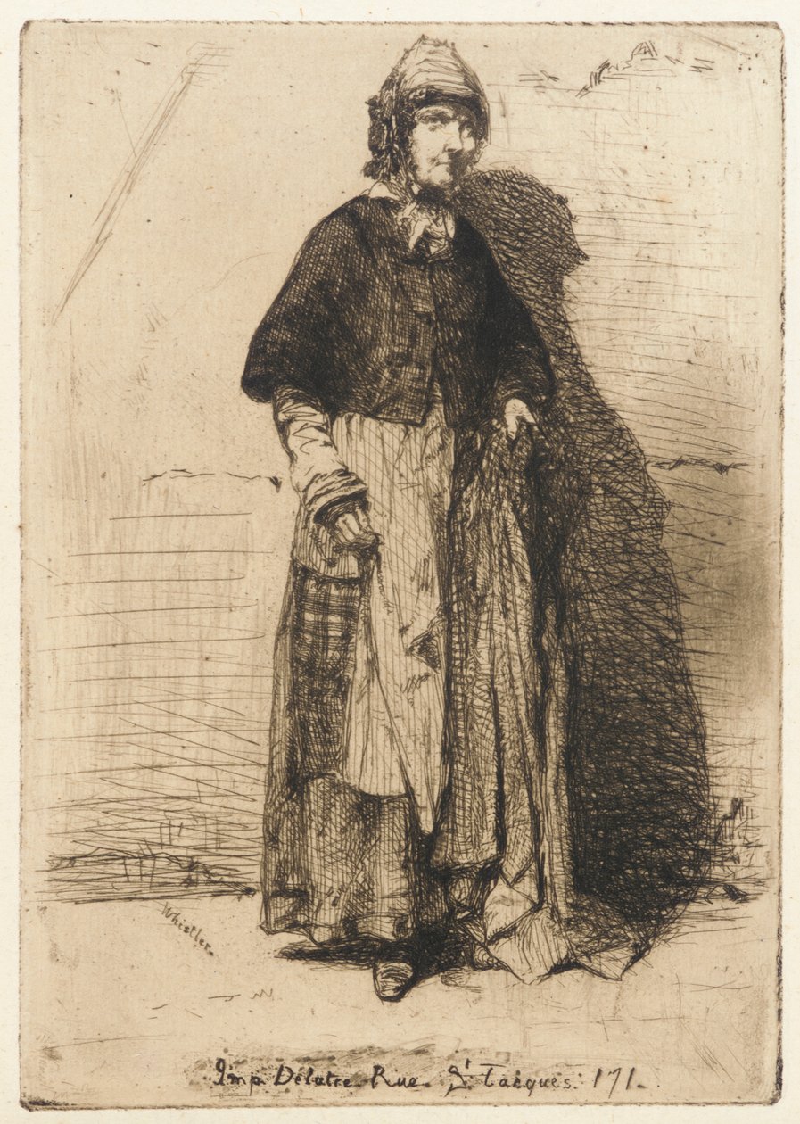 Matka Gerard, 1858. autorstwa James Abbott McNeill Whistler