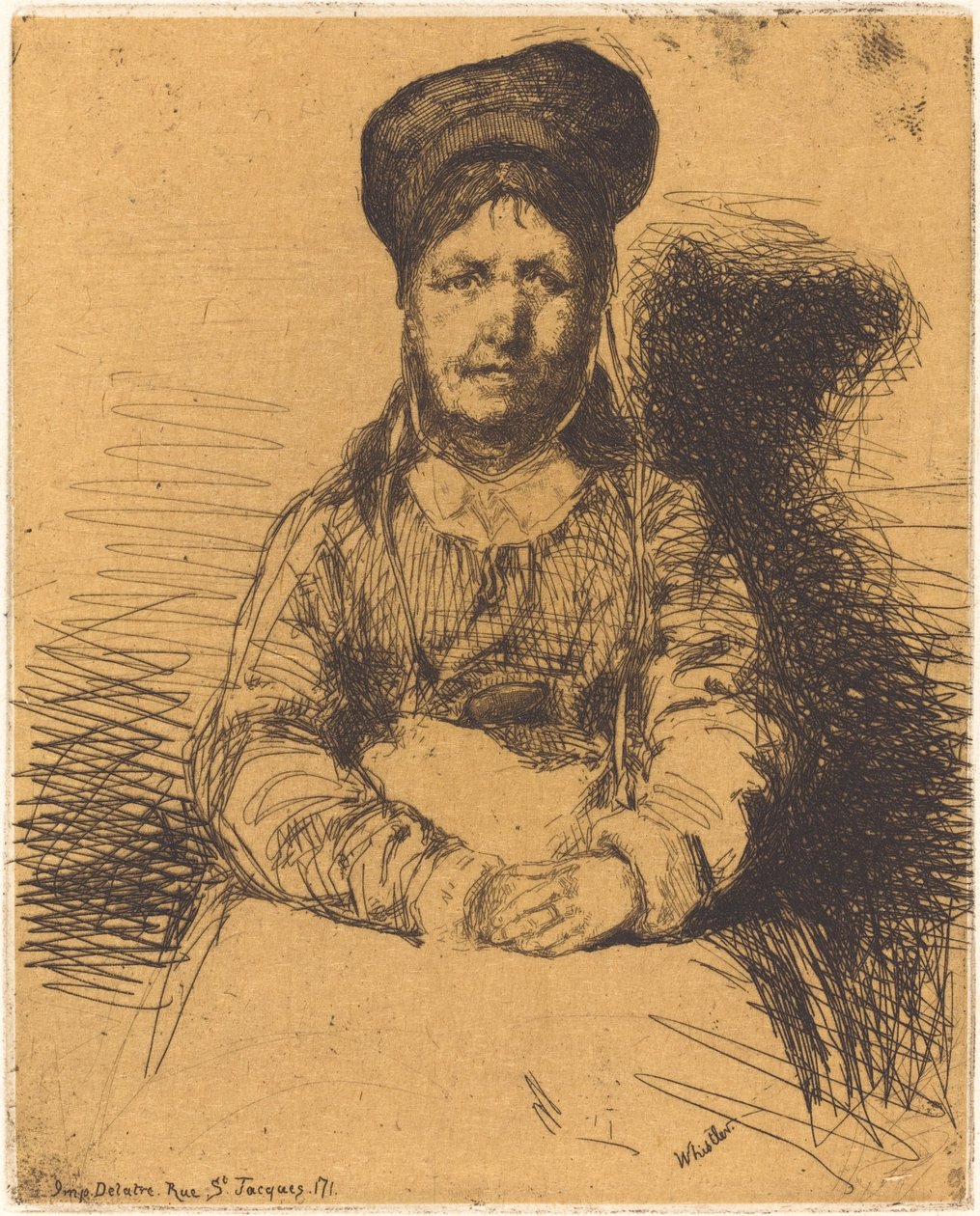 Retameuse, 1858. autorstwa James Abbott McNeill Whistler