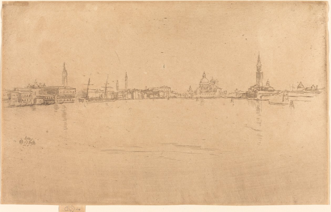La Salute: Świt, 18791880. autorstwa James Abbott McNeill Whistler