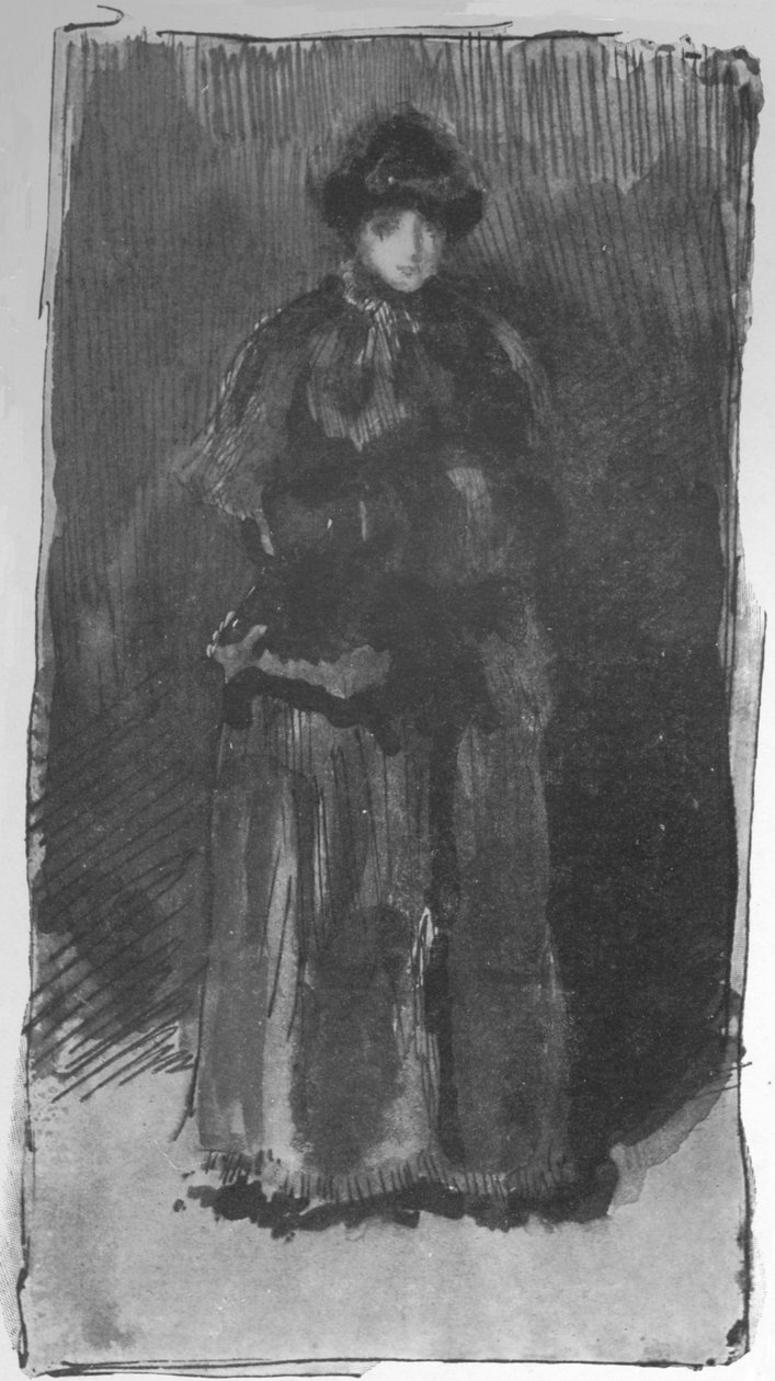 Lady Meux, ok. 1882, 1904 autorstwa James Abbott McNeill Whistler