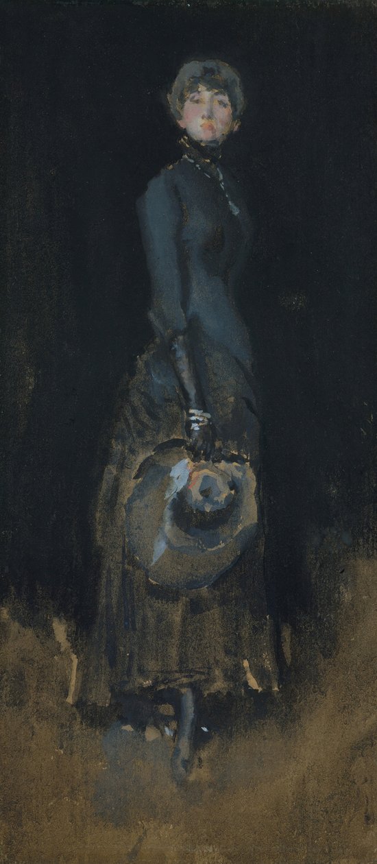 Dama w Szarej, ca. 1883. autorstwa James Abbott McNeill Whistler