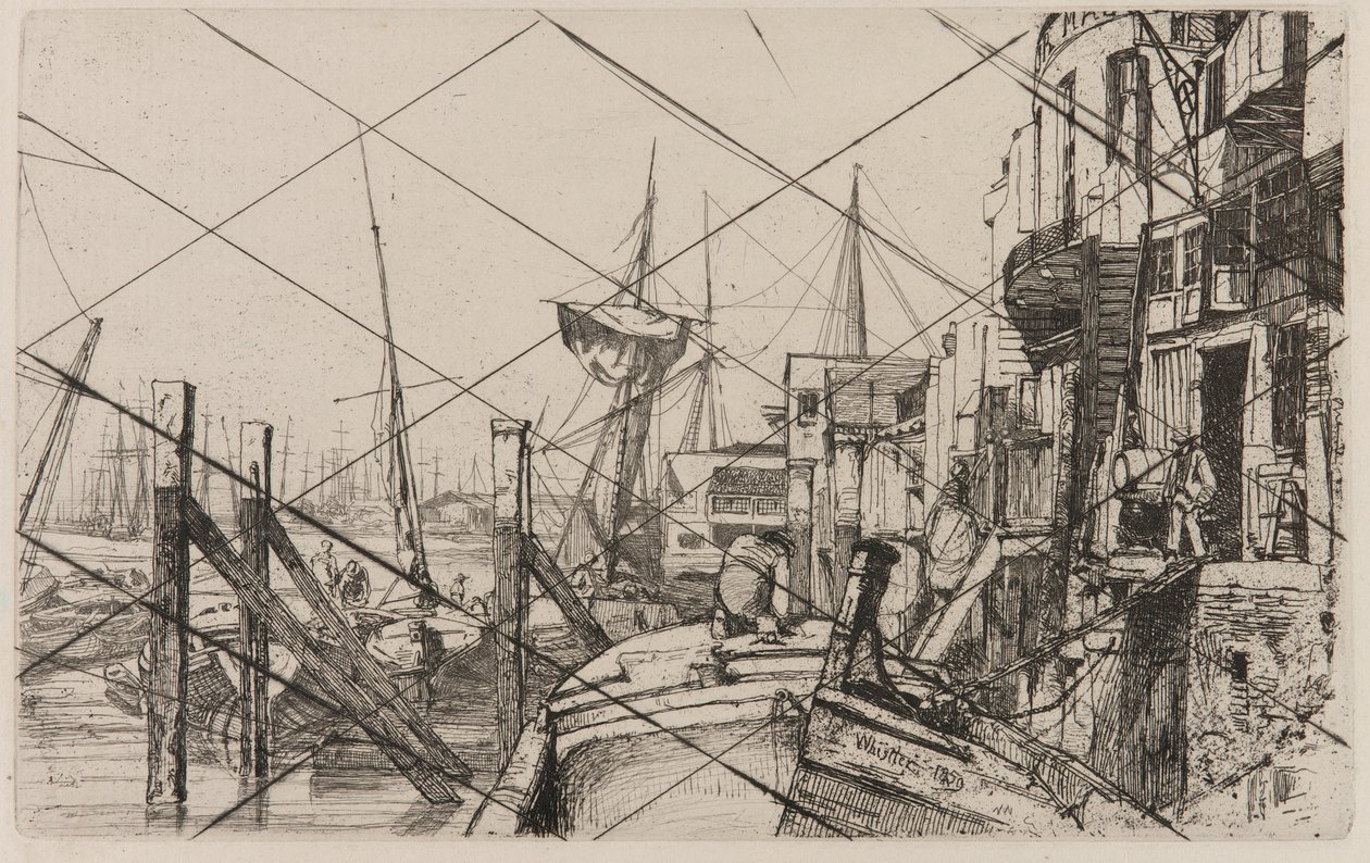 Wapiennik, 1859. autorstwa James Abbott McNeill Whistler
