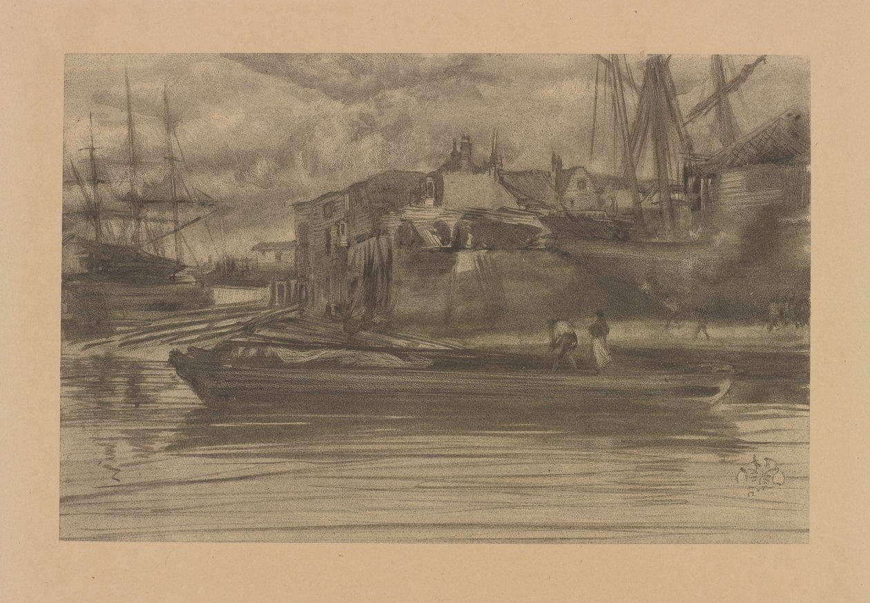 Wapiennik, 1878 r. autorstwa James Abbott McNeill Whistler