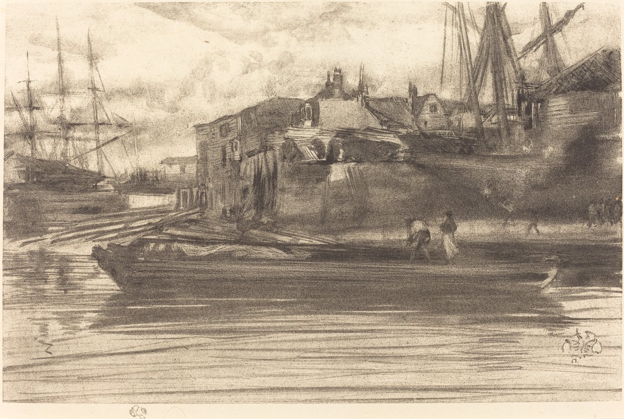 Wapiennik, 1878 r. autorstwa James Abbott McNeill Whistler