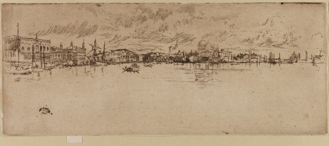 Długa Wenecja, 1879-1880. autorstwa James Abbott McNeill Whistler
