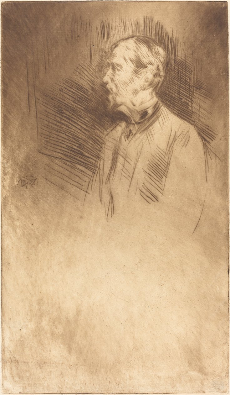 Lord Wolseley, ok. 1877. autorstwa James Abbott McNeill Whistler
