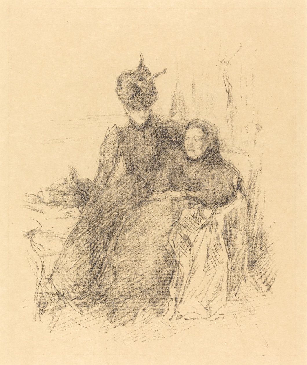 Matka i córka, 1897. autorstwa James Abbott McNeill Whistler
