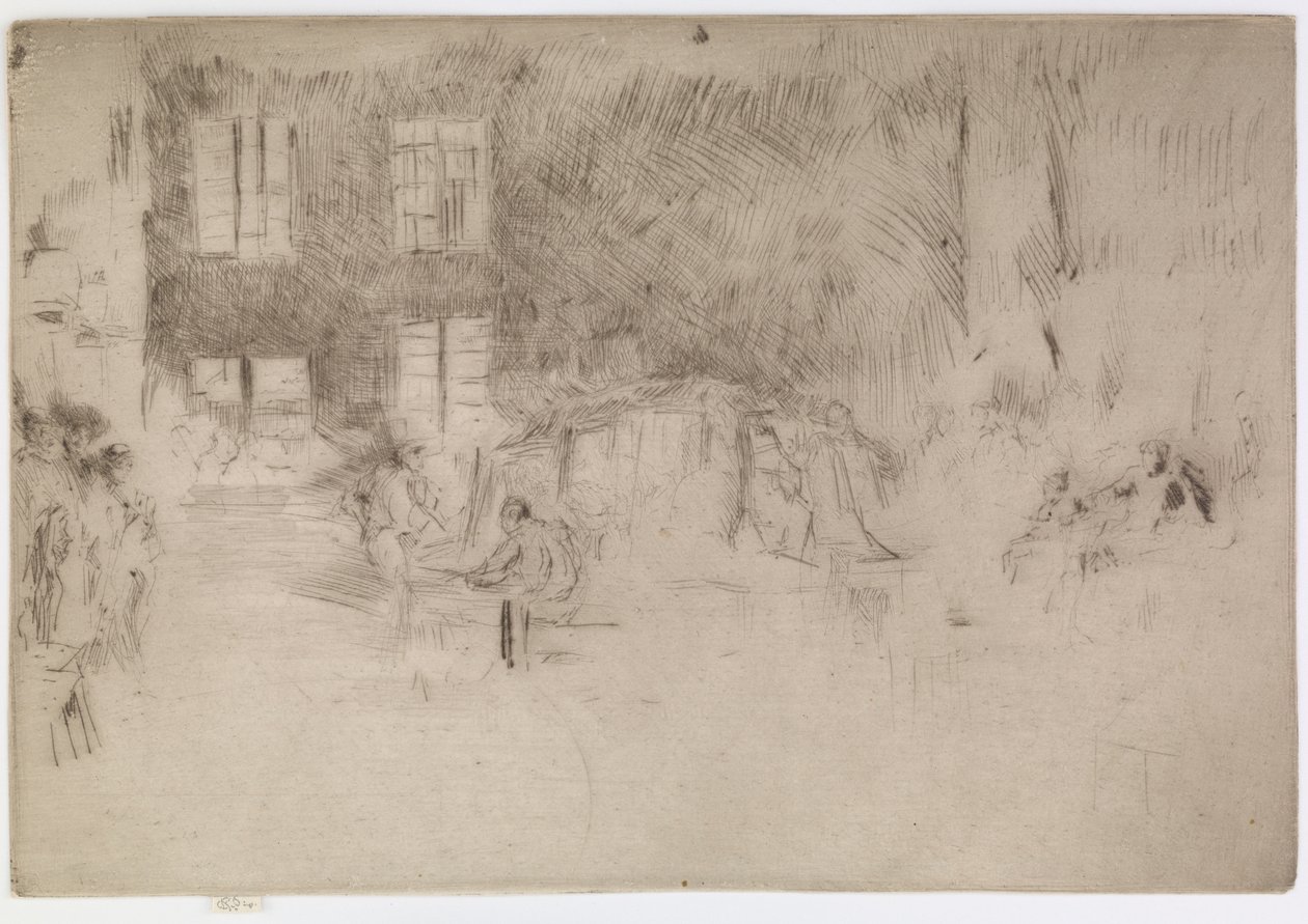 Piec ze szkła Murano, 1879-1880. autorstwa James Abbott McNeill Whistler