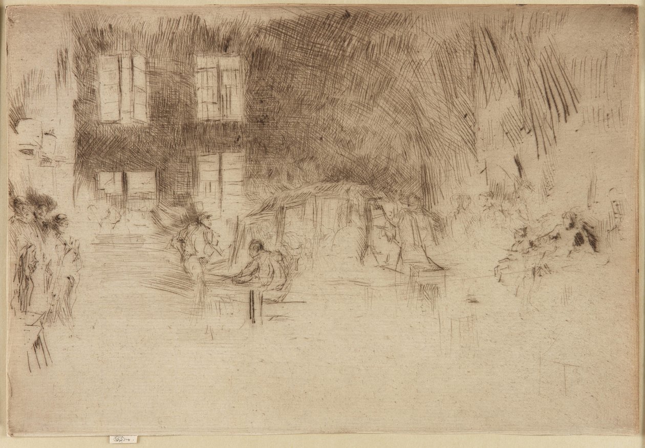 Piec ze szkła Murano, 1879-1880. autorstwa James Abbott McNeill Whistler