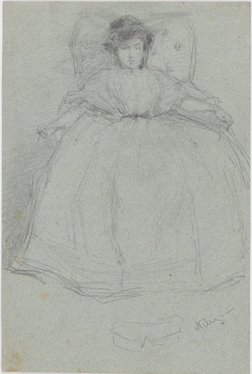 Nelly, 1867-1870. autorstwa James Abbott McNeill Whistler