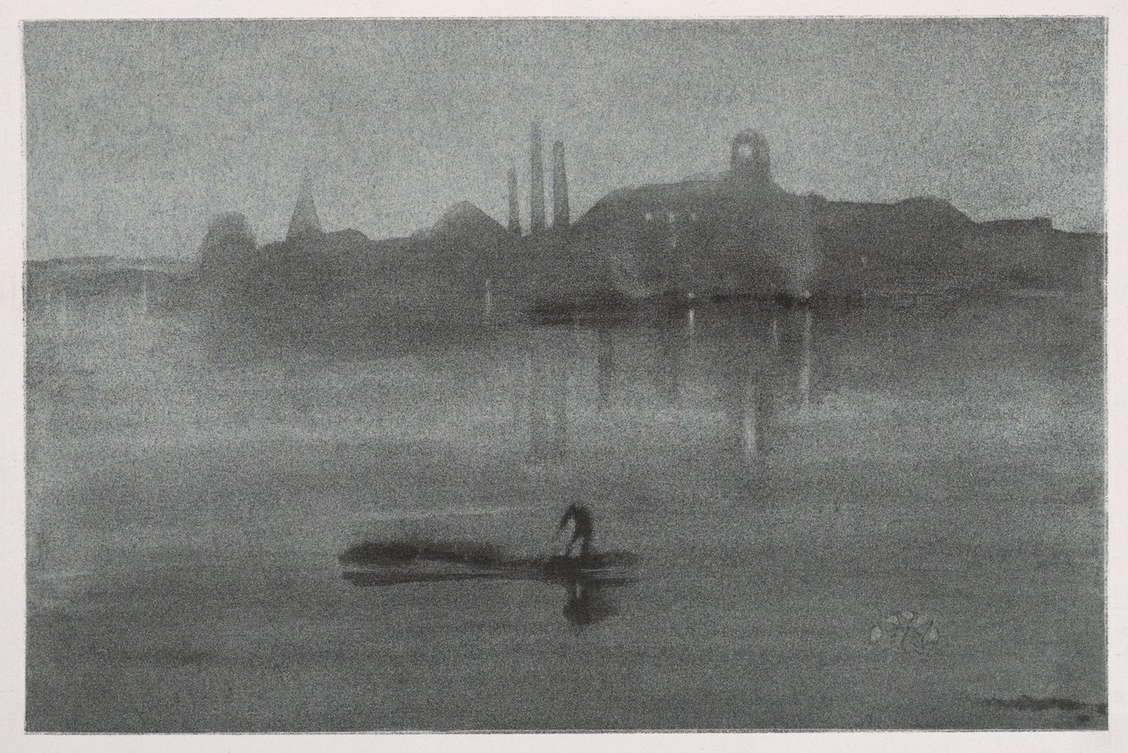 Nokturn, 1878. autorstwa James Abbott McNeill Whistler