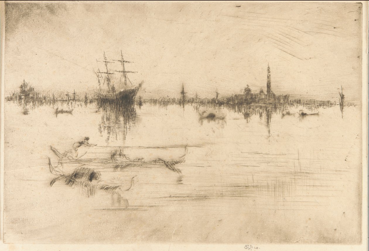 Nokturn, 1879-1880. autorstwa James Abbott McNeill Whistler