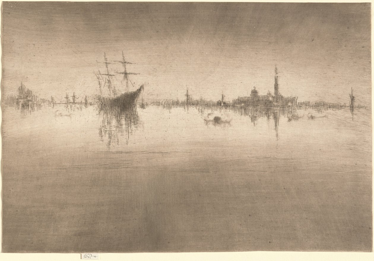Nokturn, 18791880. autorstwa James Abbott McNeill Whistler