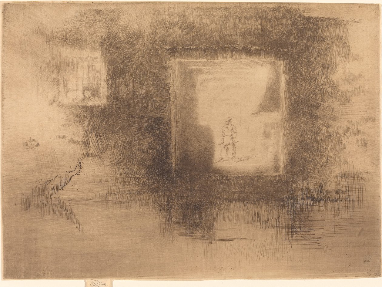 Nokturn: Piec, 1880. autorstwa James Abbott McNeill Whistler