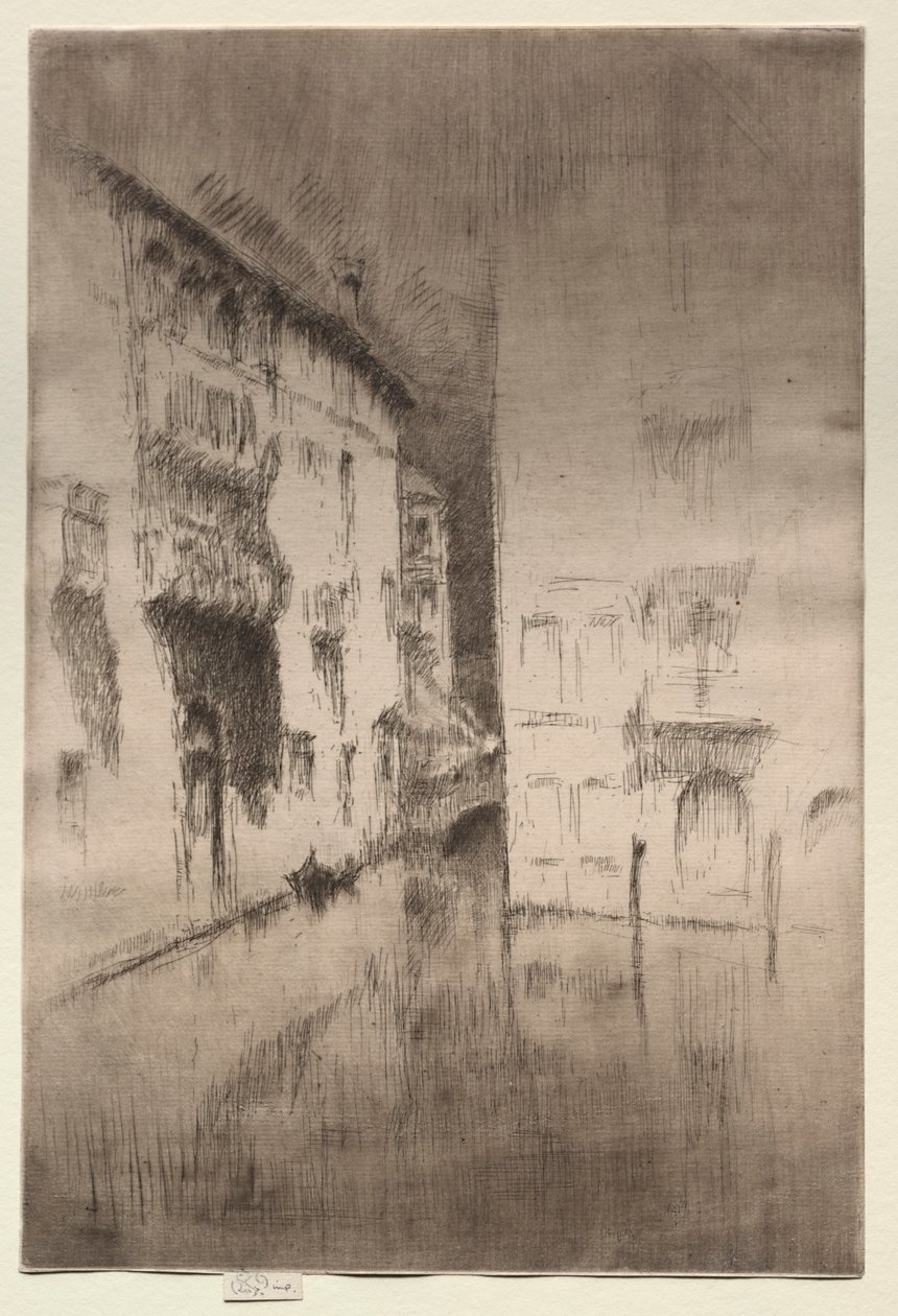 Nokturn: Pałace, ok. 1880. autorstwa James Abbott McNeill Whistler