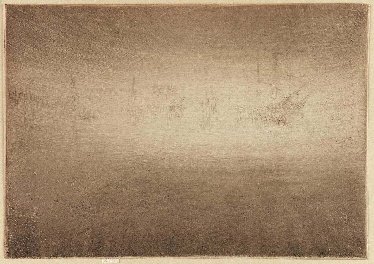 Wysyłka Nokturnu, 1879-1880. autorstwa James Abbott McNeill Whistler