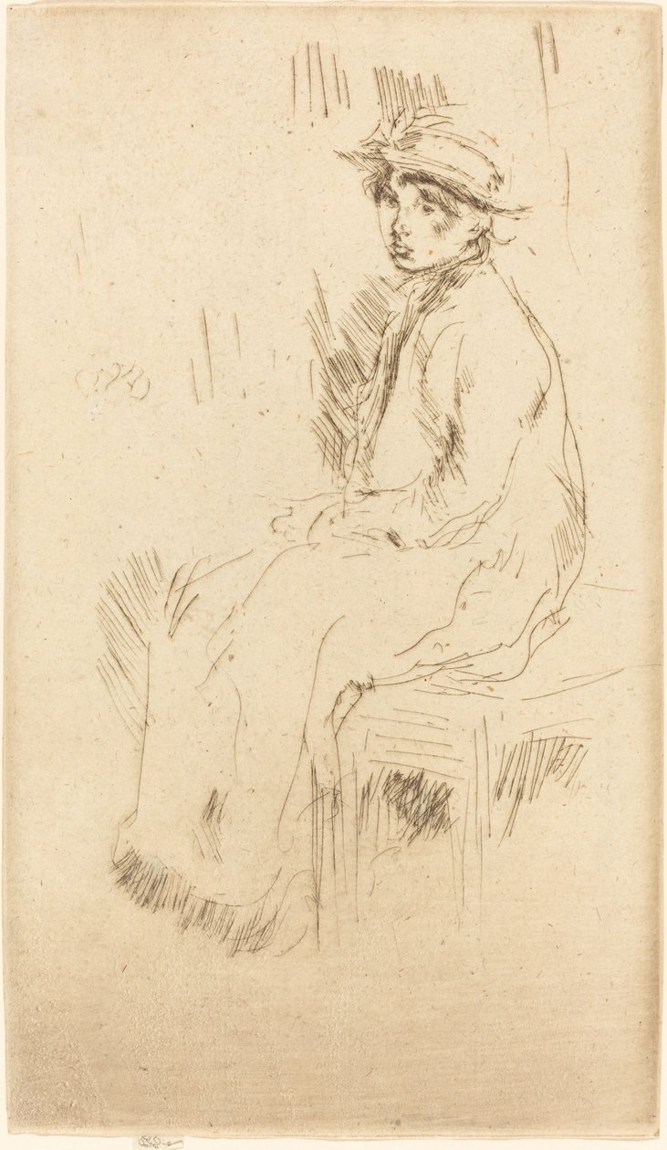 Nory Quinn. autorstwa James Abbott McNeill Whistler