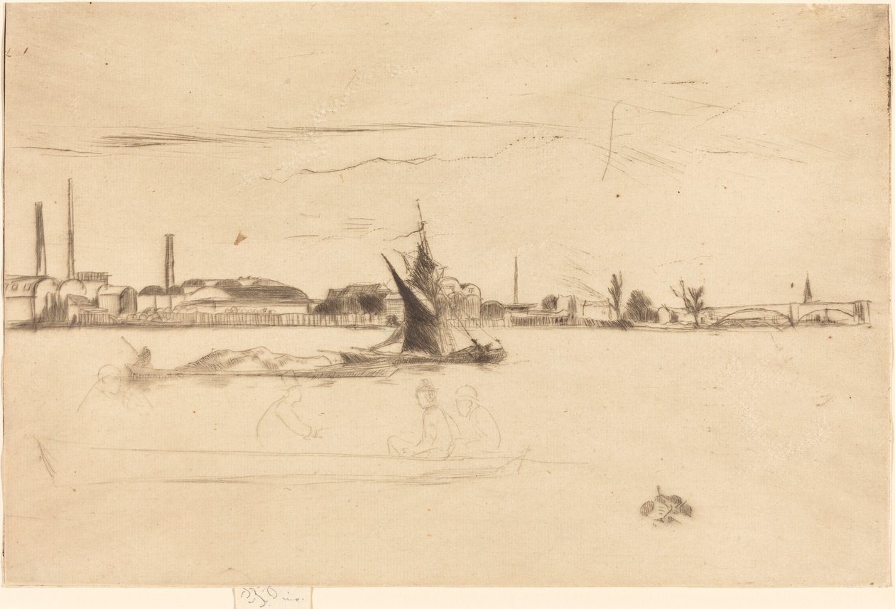 Cennik Candle-Works, ok. godz. 1875. autorstwa James Abbott McNeill Whistler