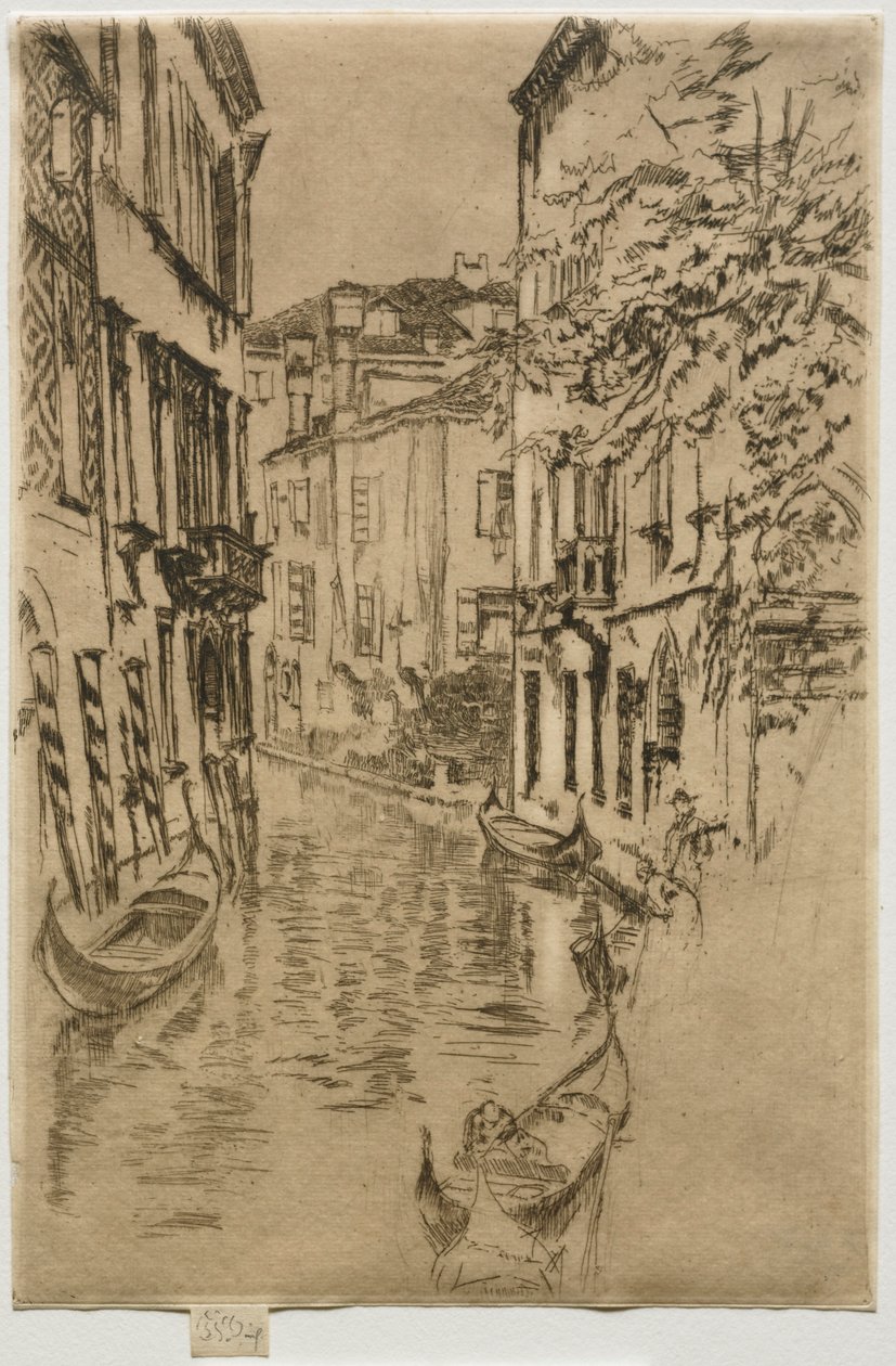 Cichy kanał. autorstwa James Abbott McNeill Whistler