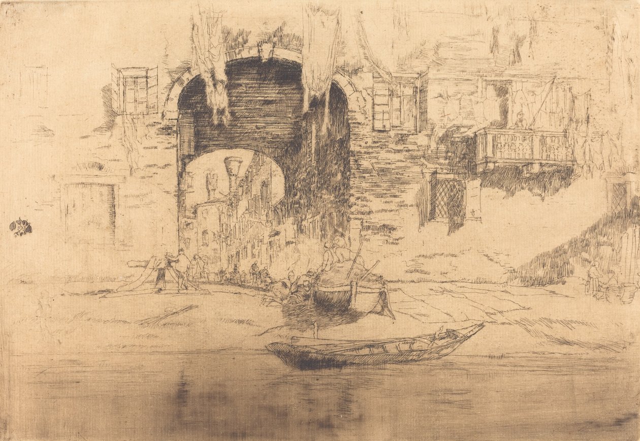 San Biagio, 18791880. autorstwa James Abbott McNeill Whistler