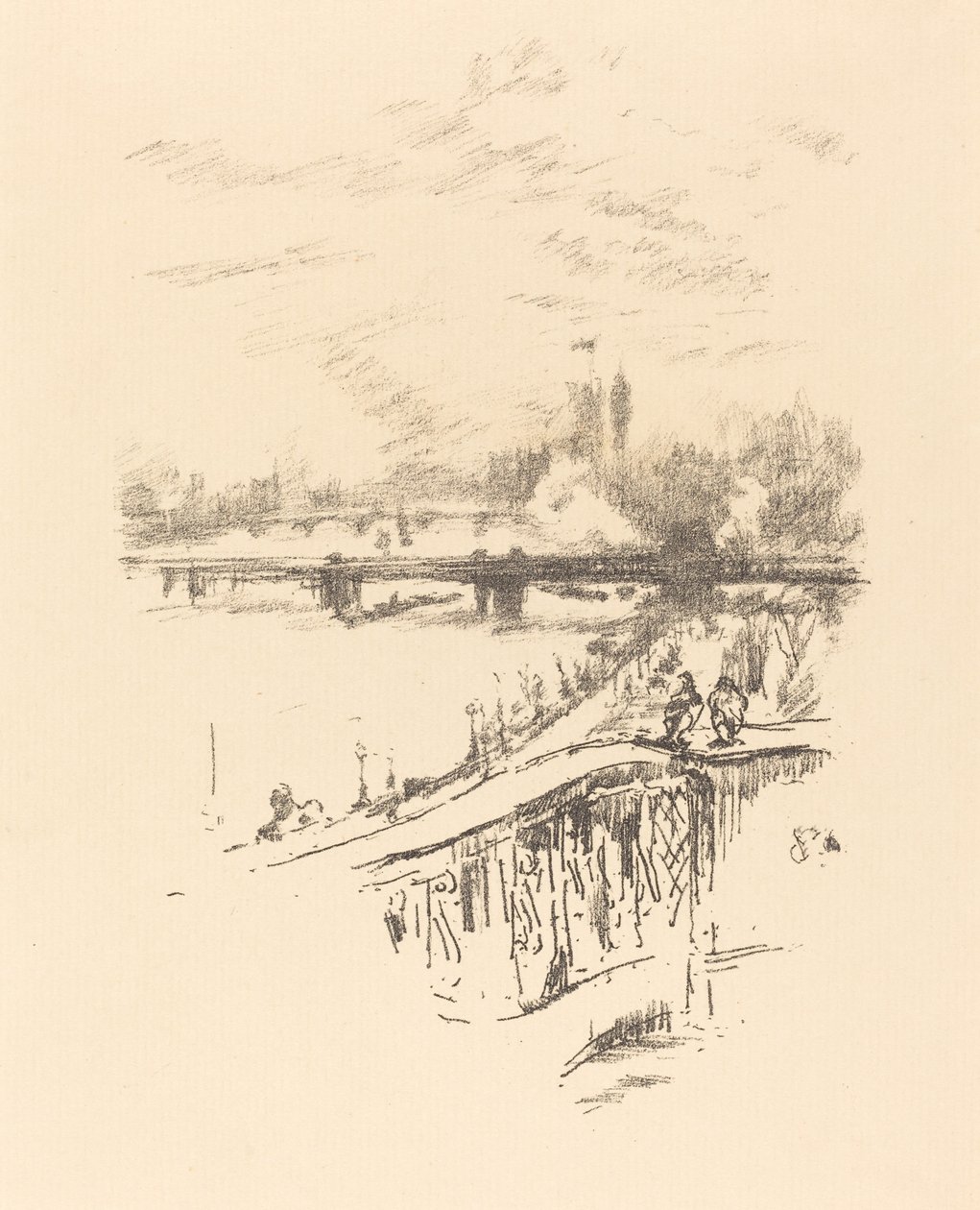 Gołębie Savoy, 1896. autorstwa James Abbott McNeill Whistler