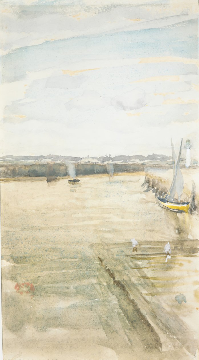 Scena na Mersey. autorstwa James Abbott McNeill Whistler