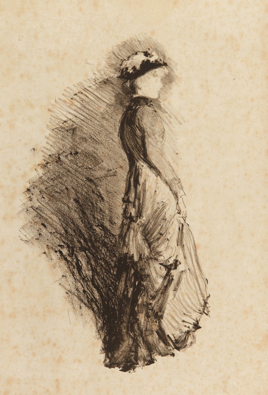 Studium, 1878. autorstwa James Abbott McNeill Whistler
