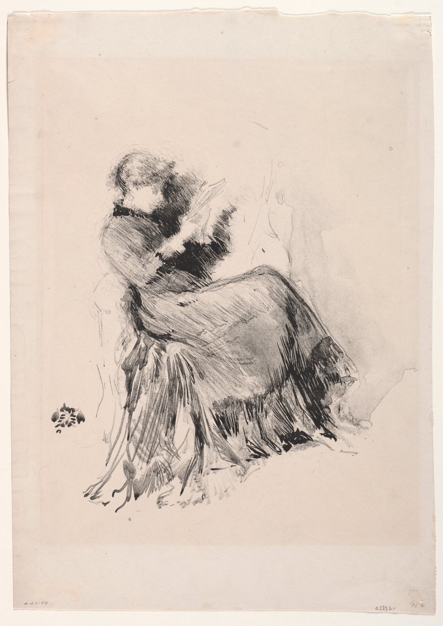 Studium, 1878. autorstwa James Abbott McNeill Whistler