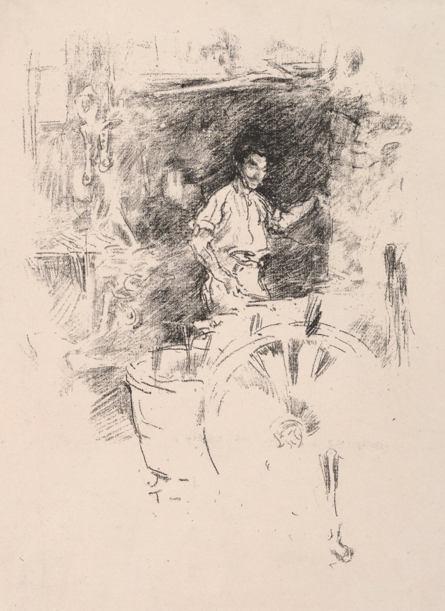 Kowal, 1895. autorstwa James Abbott McNeill Whistler