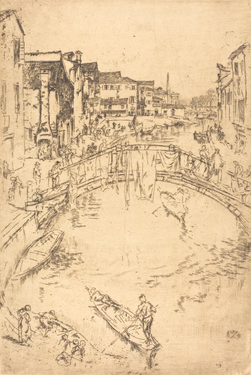 Most, 18791880. autorstwa James Abbott McNeill Whistler
