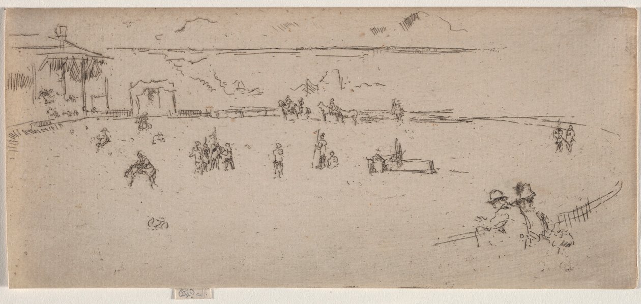Brykający koń. autorstwa James Abbott McNeill Whistler