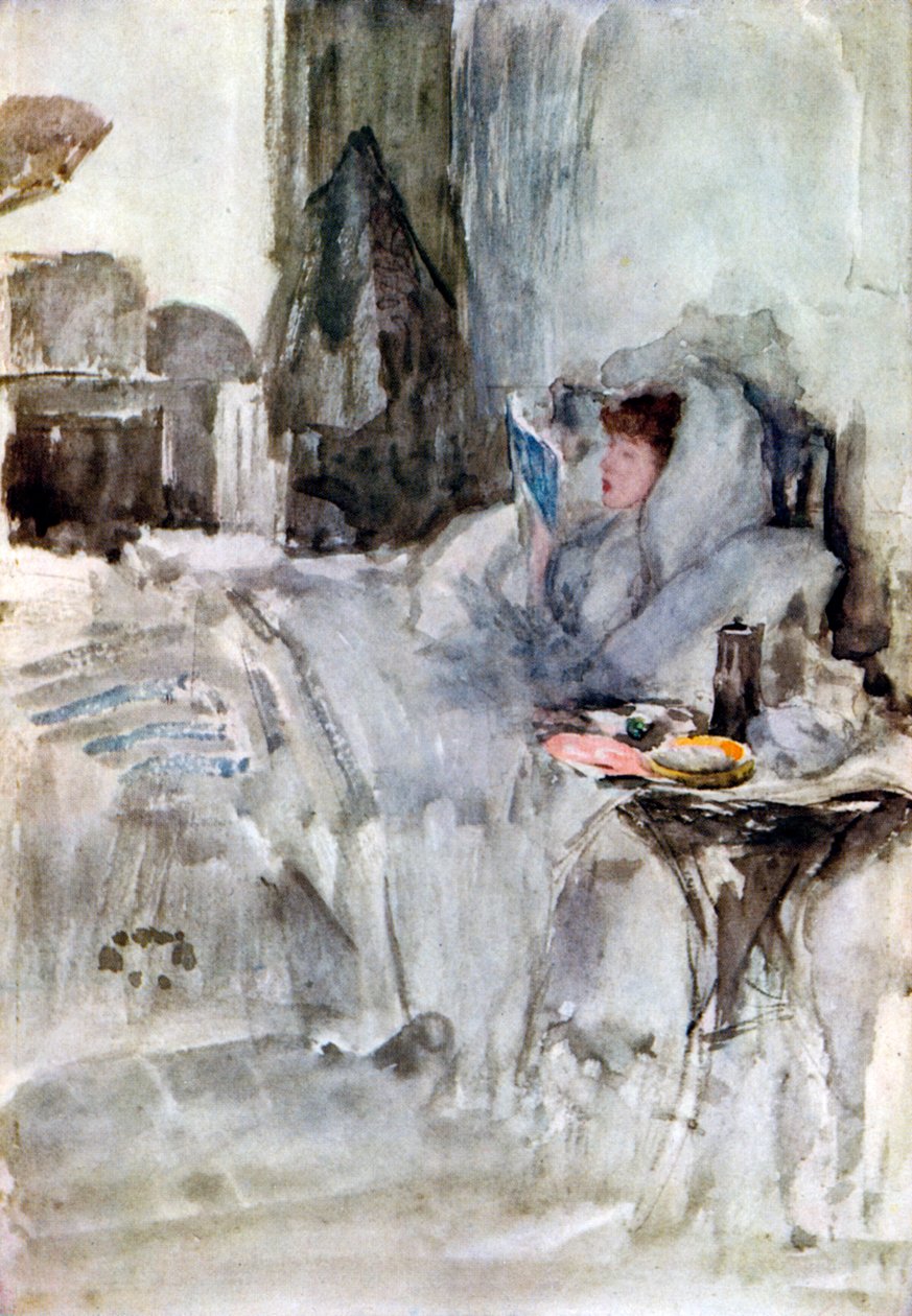 Rekonwalescent, XIX wiek, 1933 autorstwa James Abbott McNeill Whistler