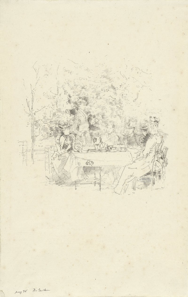 Ogród autorstwa James Abbott McNeill Whistler