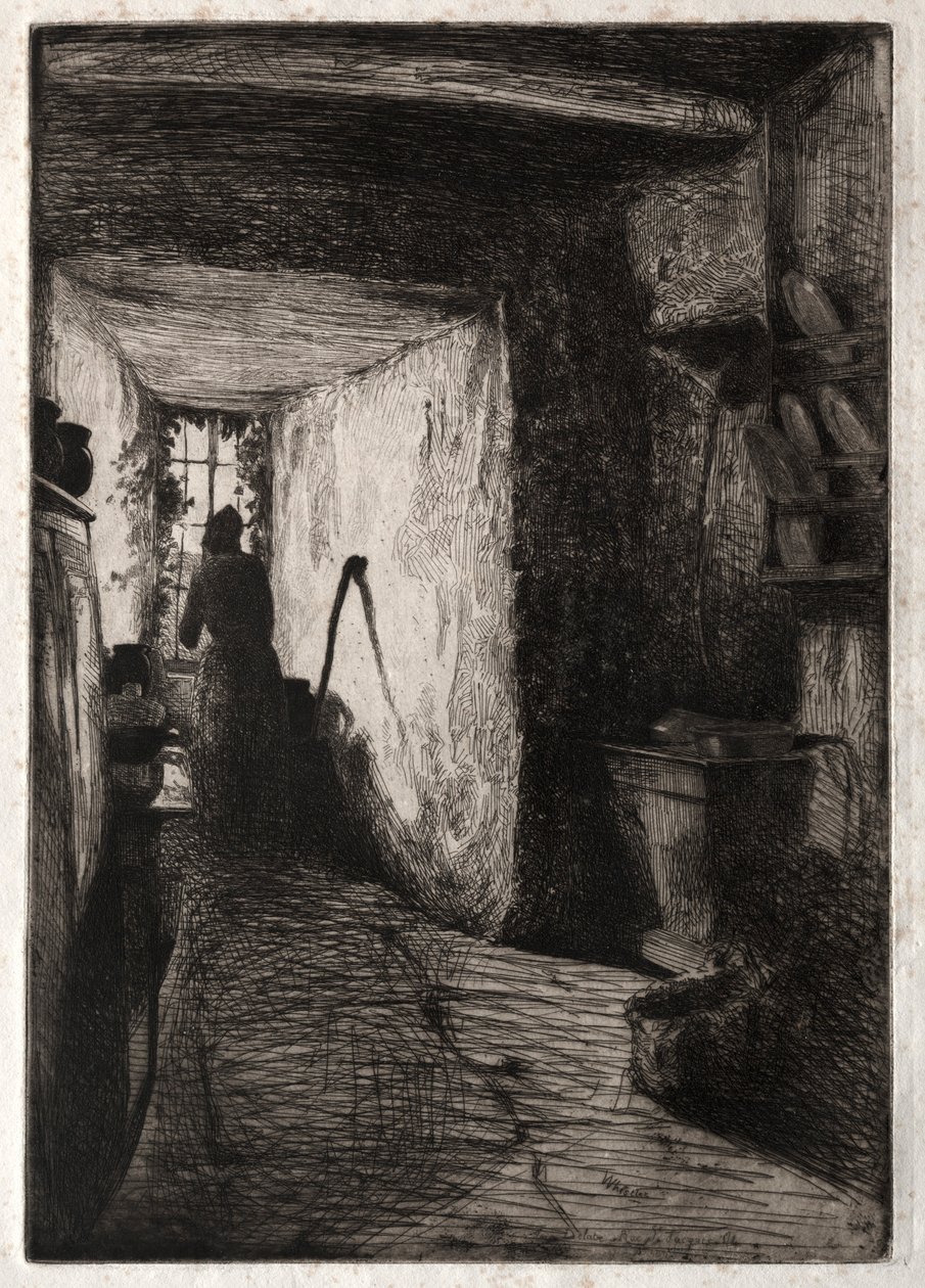 Kuchnia, 1858. autorstwa James Abbott McNeill Whistler