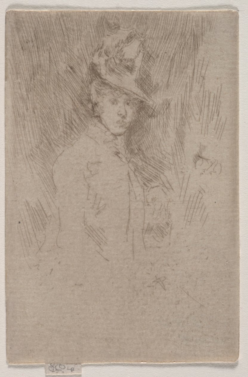 Mały Kapelusz. autorstwa James Abbott McNeill Whistler