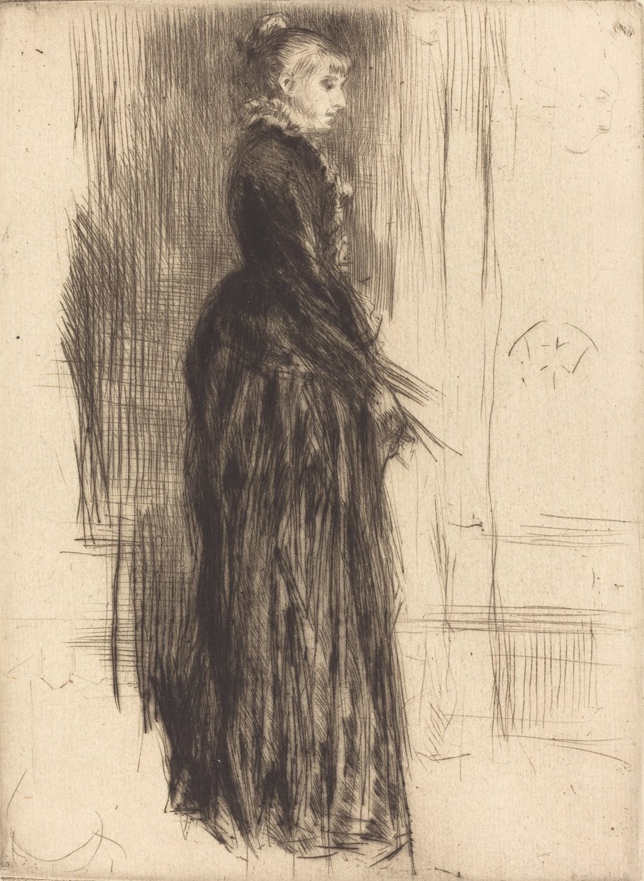 Mała Aksamitna Sukienka, 1873. autorstwa James Abbott McNeill Whistler