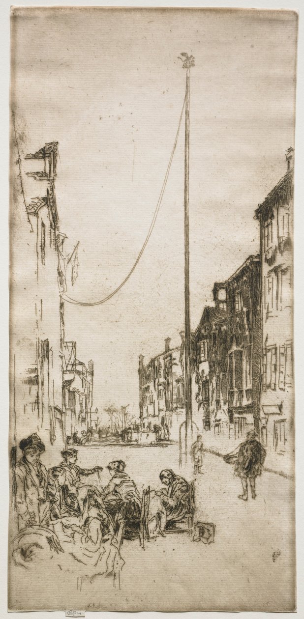 Maszt, 1880. autorstwa James Abbott McNeill Whistler