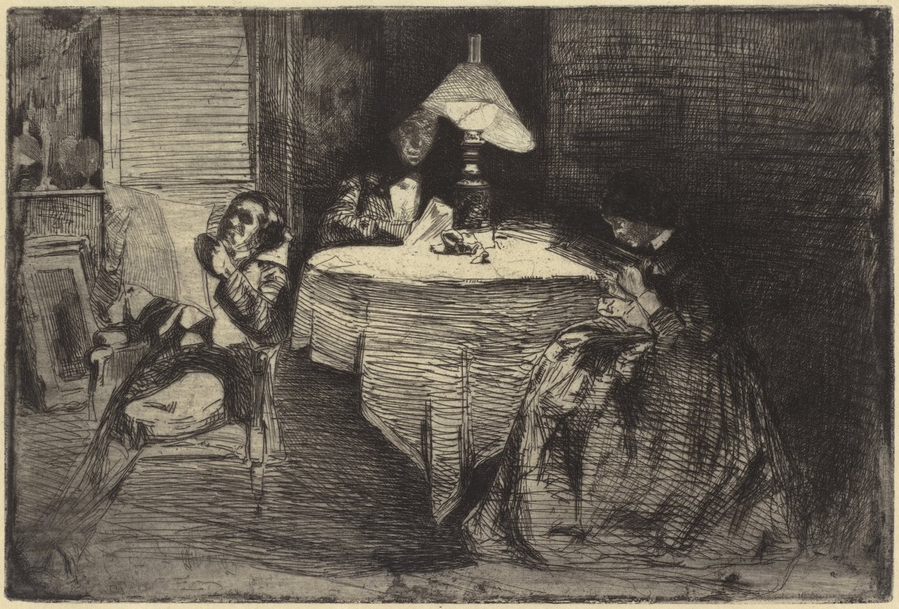 Sala Muzyczna, 1858. autorstwa James Abbott McNeill Whistler