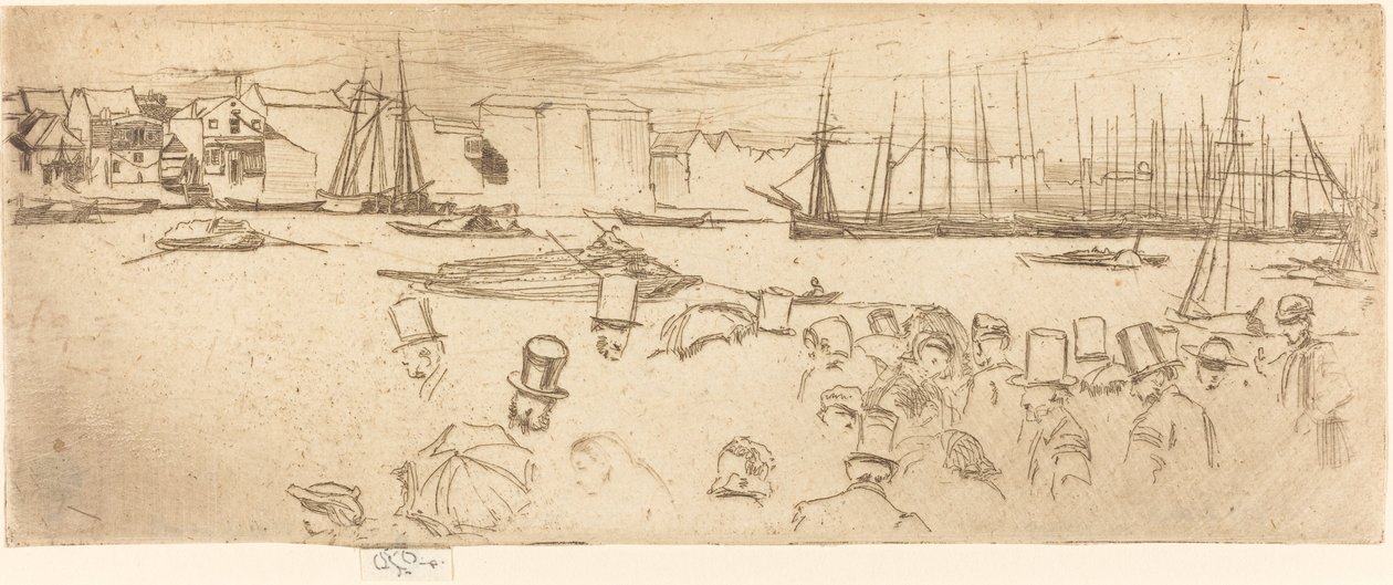 Penny Boat, 1859. autorstwa James Abbott McNeill Whistler